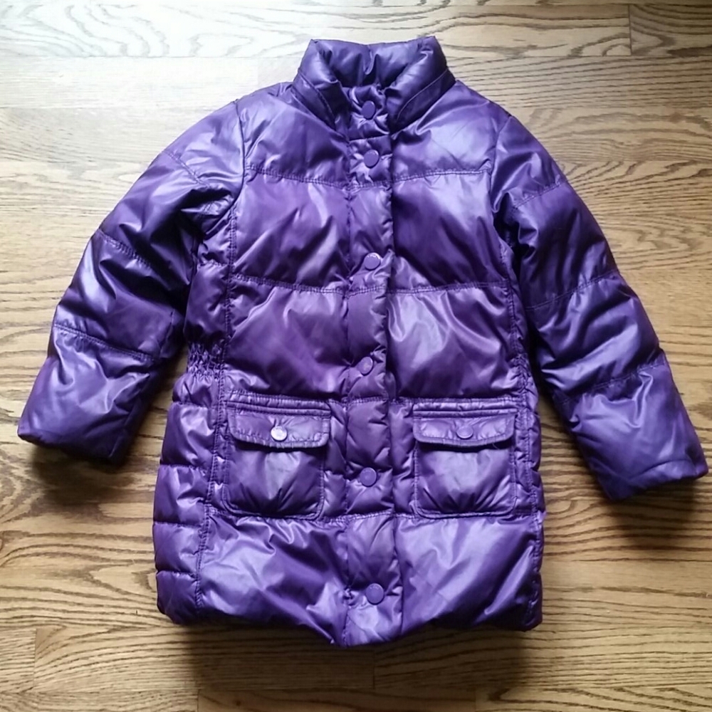 Baby Gap purple down puffer jacket